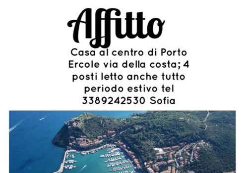 Casa Sofia – Affitto Estivo – Porto Ercole