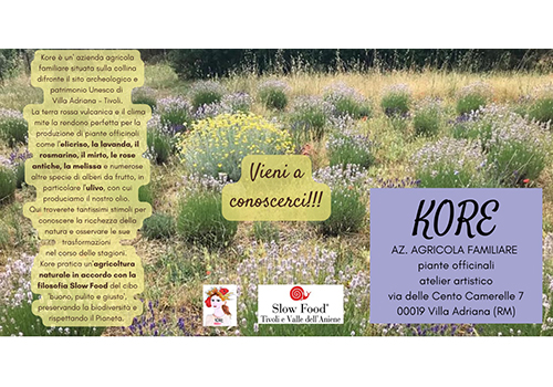 KORE – Profumeria botanica antica, tisane del cosmo ed erbari artistici