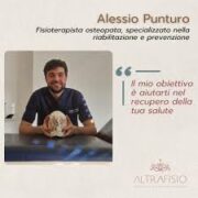 ALESSIO PUNTURO – Osteopata e Fisioterapista